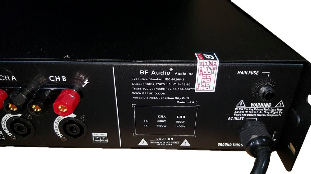 BFAUDIO BF 2600-06